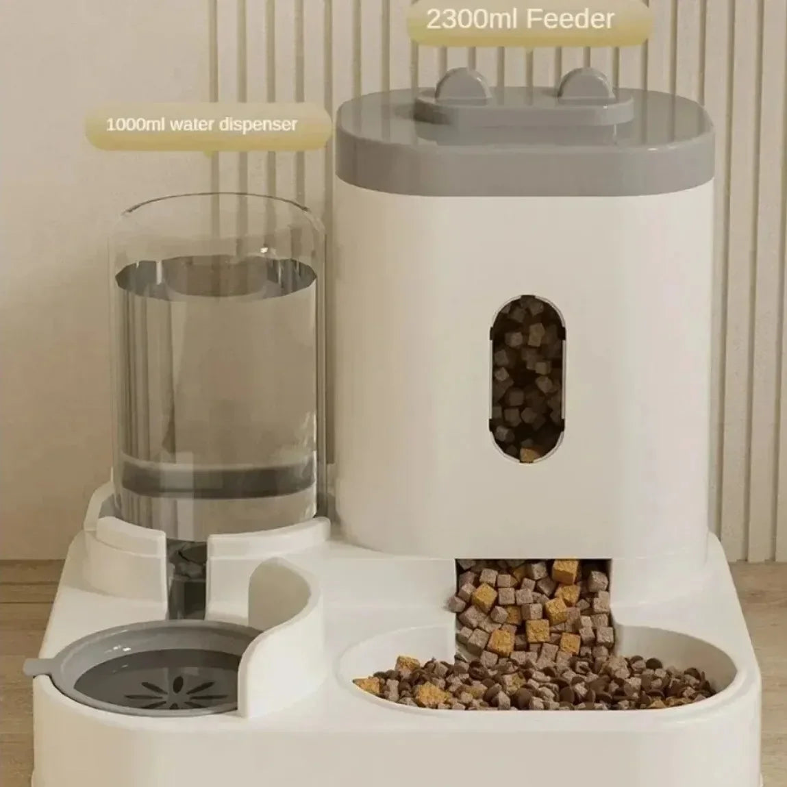 Pet Auto Feeder Water Fountain
